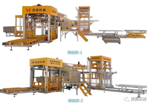 鼎上鼎虎鼎收磚線 自動碼磚機
